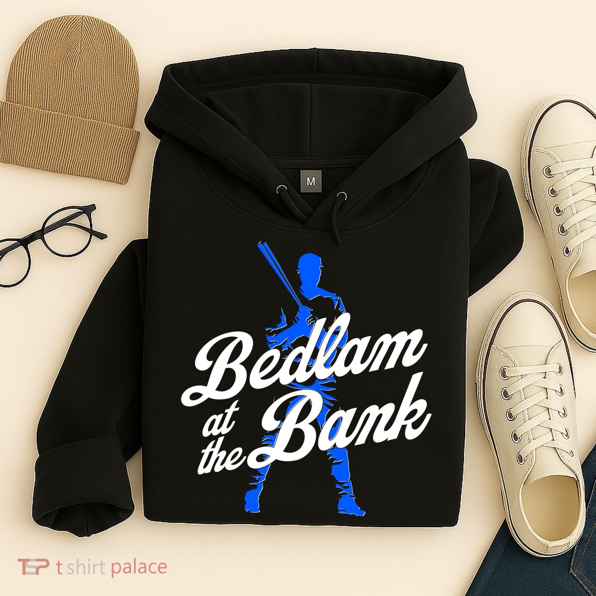 Bedlam At The Bank Baseball Fan Hoodie