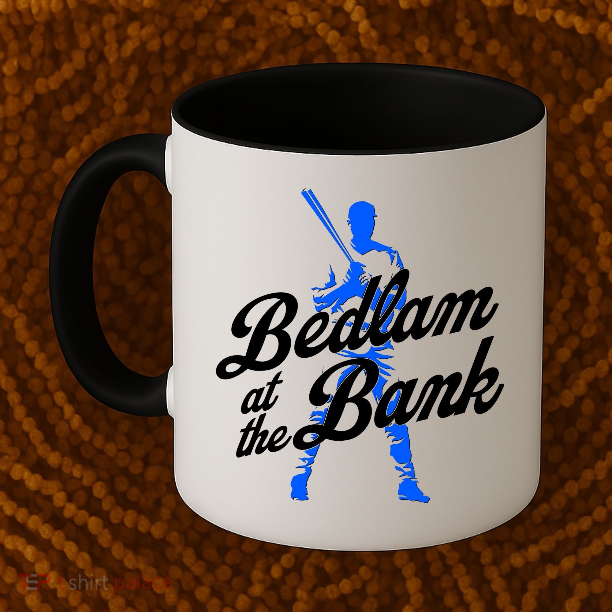 Bedlam At The Bank Baseball Fan Coffee Mug