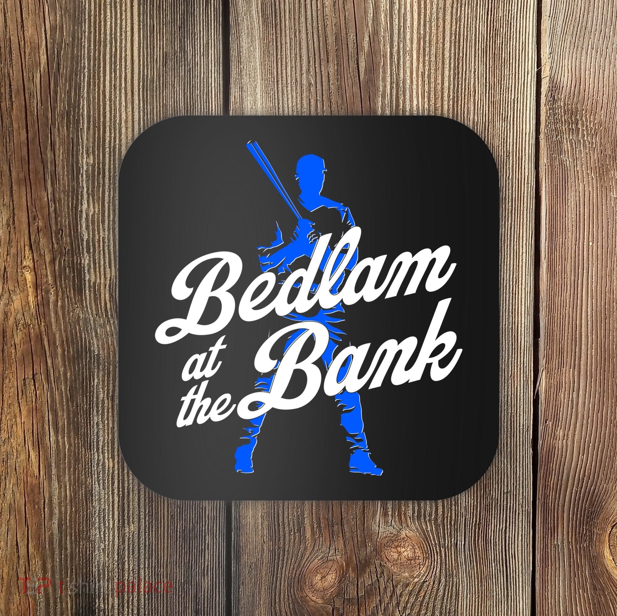 Bedlam At The Bank Baseball Fan Coaster