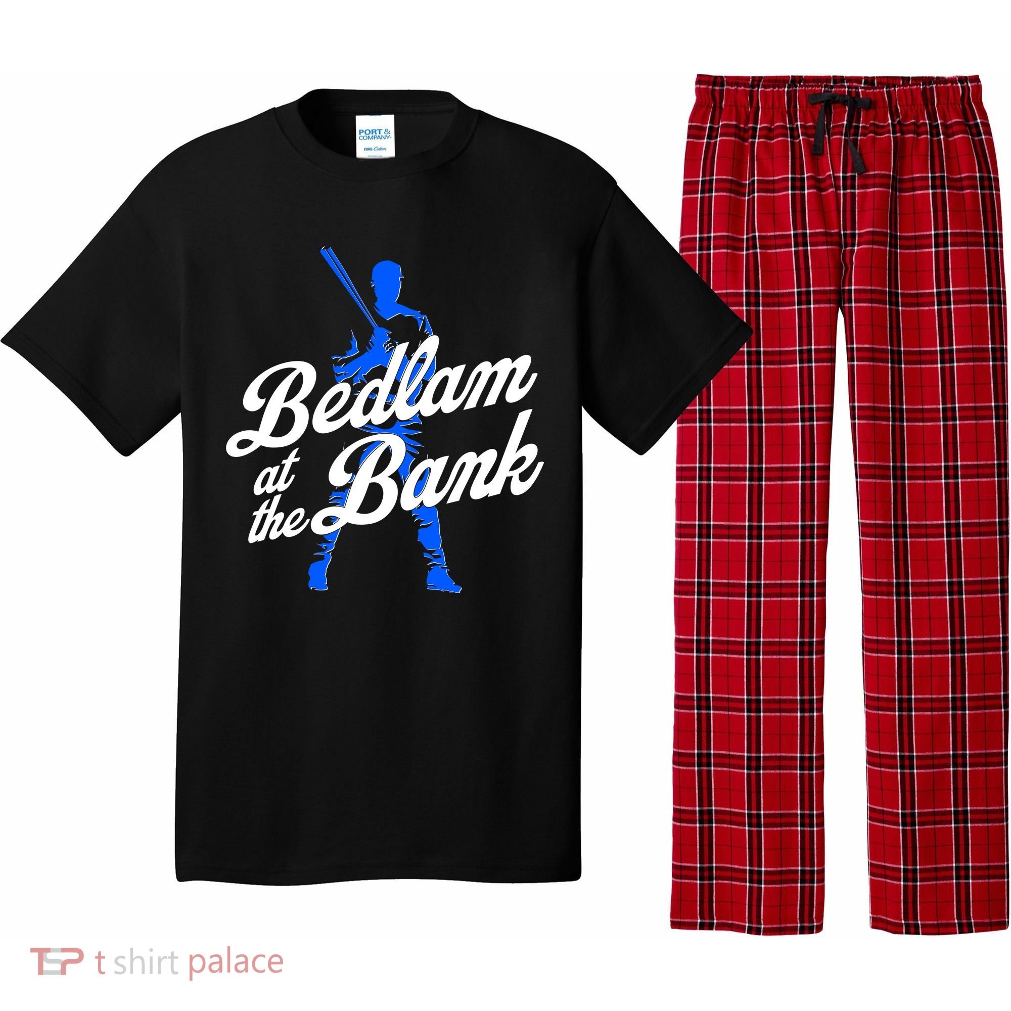 Bedlam At The Bank Baseball Fan Pajama Set
