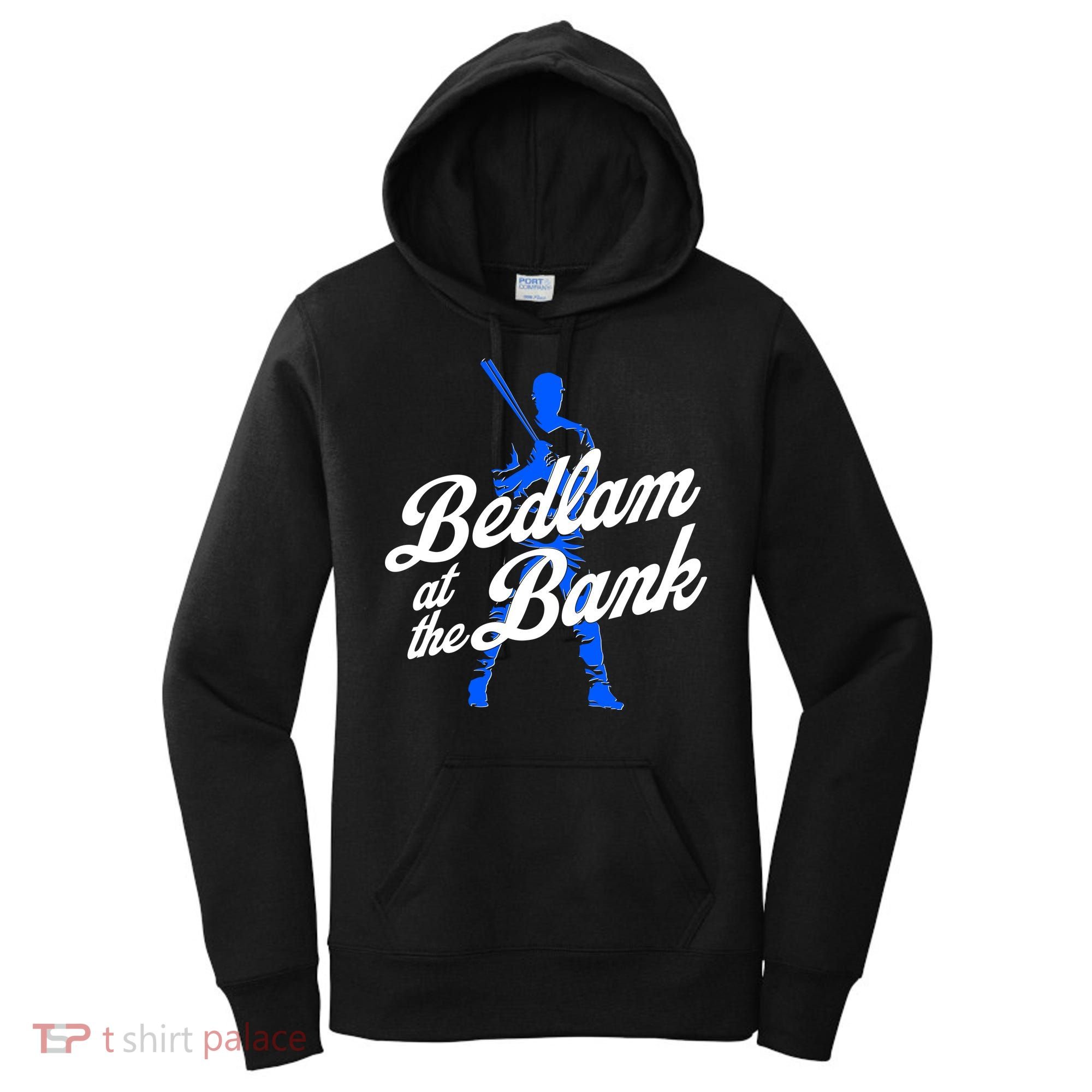 Bedlam At The Bank Baseball Fan Women's Hoodie