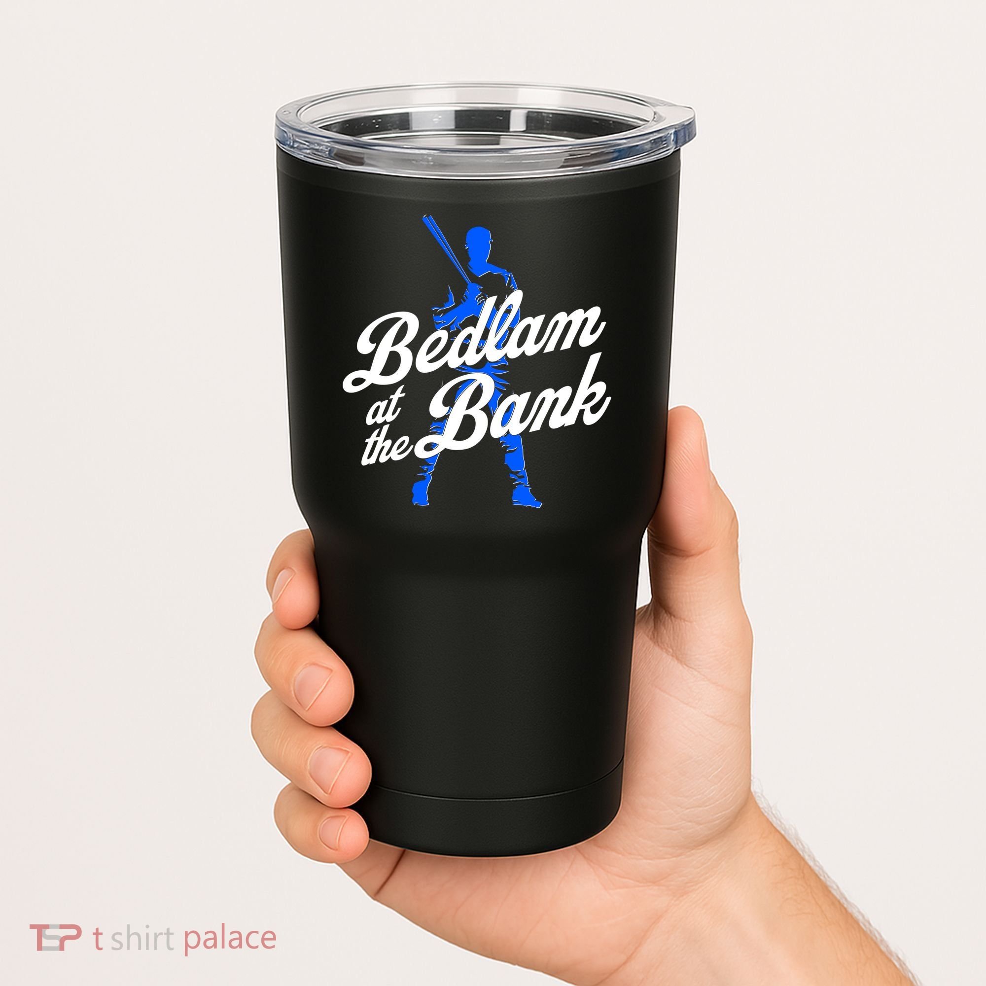 Bedlam At The Bank Baseball Fan Tumbler
