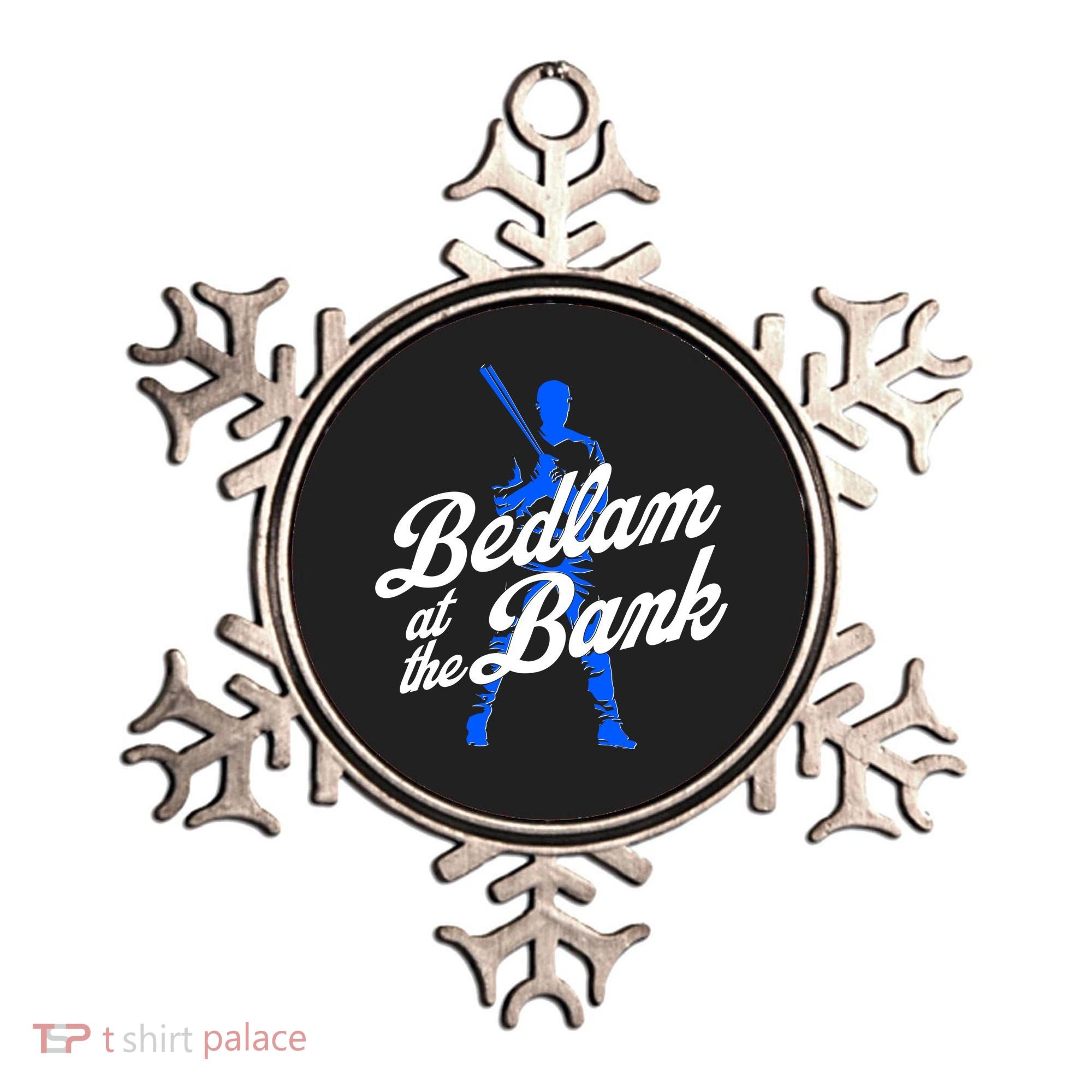 Bedlam At The Bank Baseball Fan Ornament