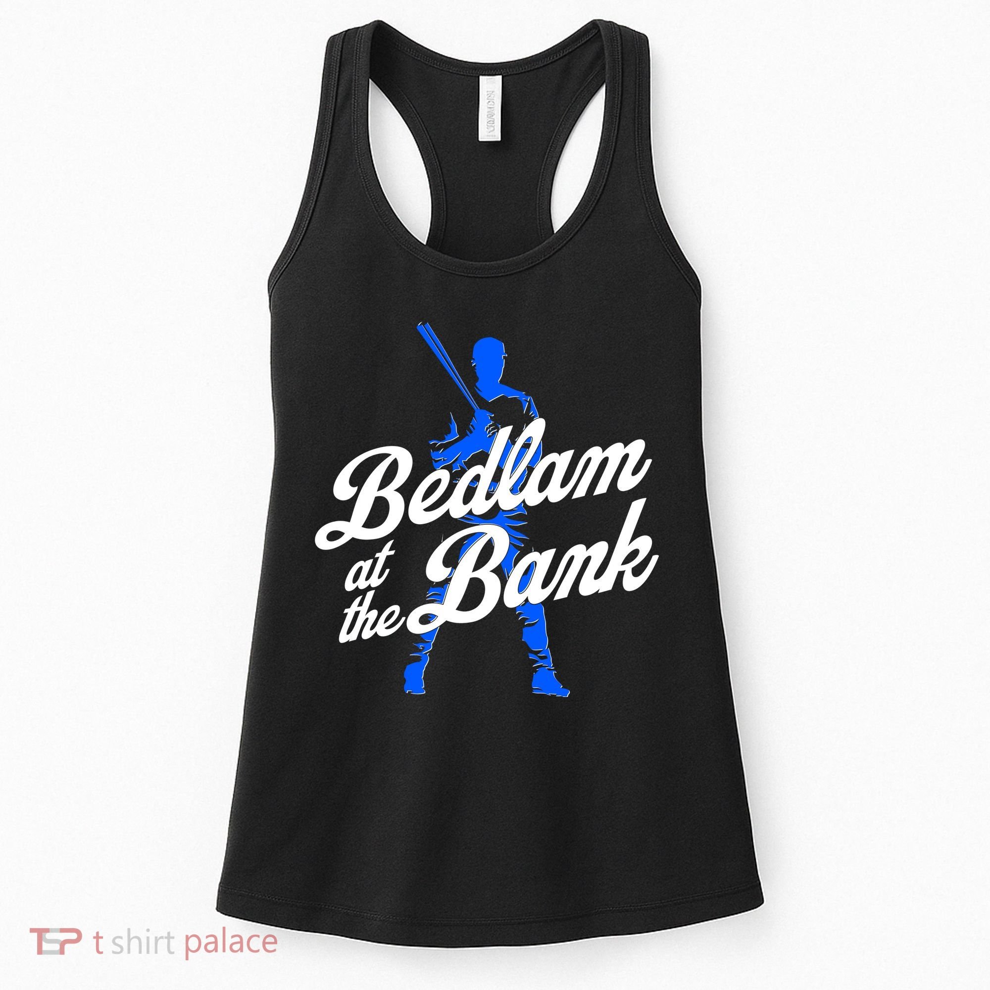 Bedlam At The Bank Baseball Fan Women's Tank Top