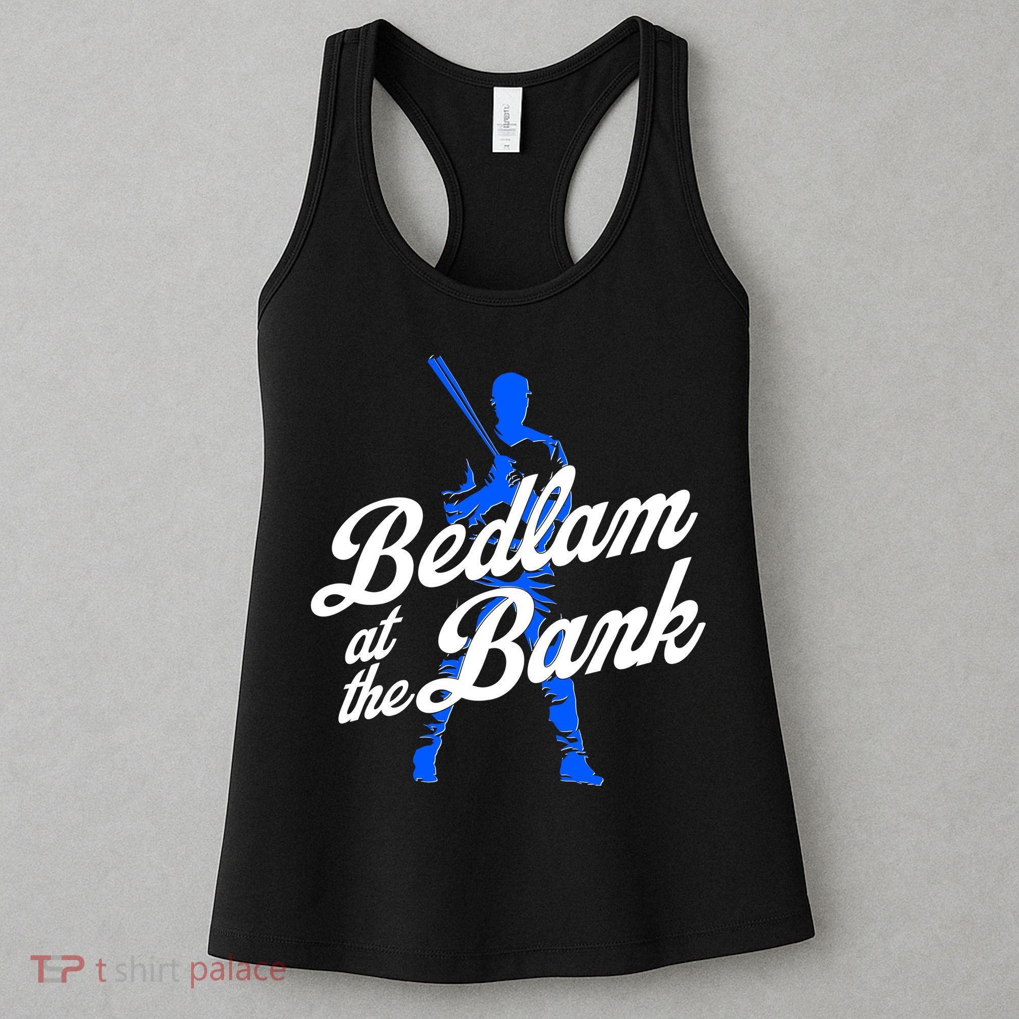 Bedlam At The Bank Baseball Fan Women's Tank Top