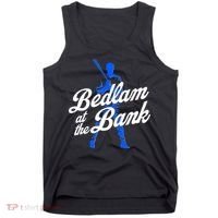 Bedlam At The Bank Baseball Fan Tank Top thumb 0