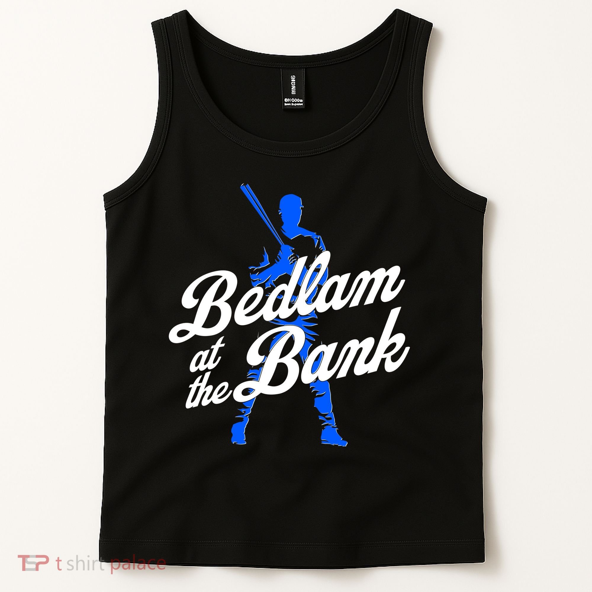 Bedlam At The Bank Baseball Fan Tank Top