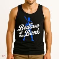 Bedlam At The Bank Baseball Fan Tank Top thumb 3