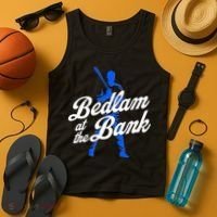 Bedlam At The Bank Baseball Fan Tank Top thumb 4