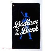 Bedlam At The Bank Baseball Fan Golf Towel thumb 0