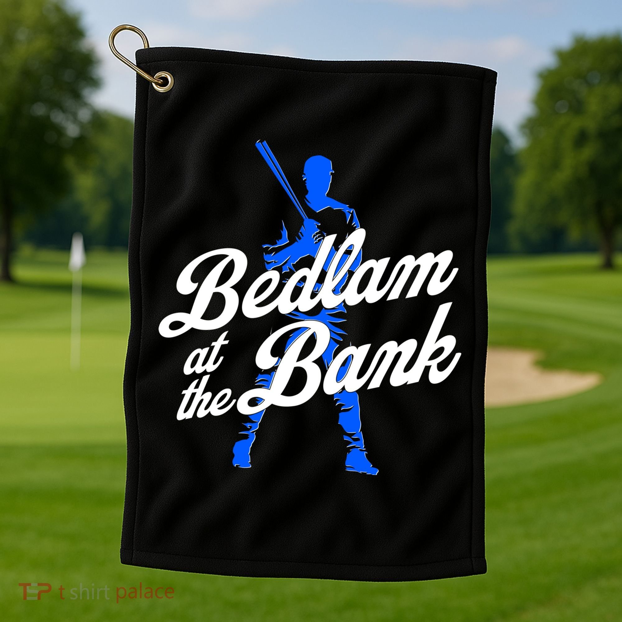 Bedlam At The Bank Baseball Fan Golf Towel