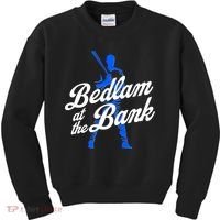Bedlam At The Bank Baseball Fan Kids Sweatshirt thumb 0