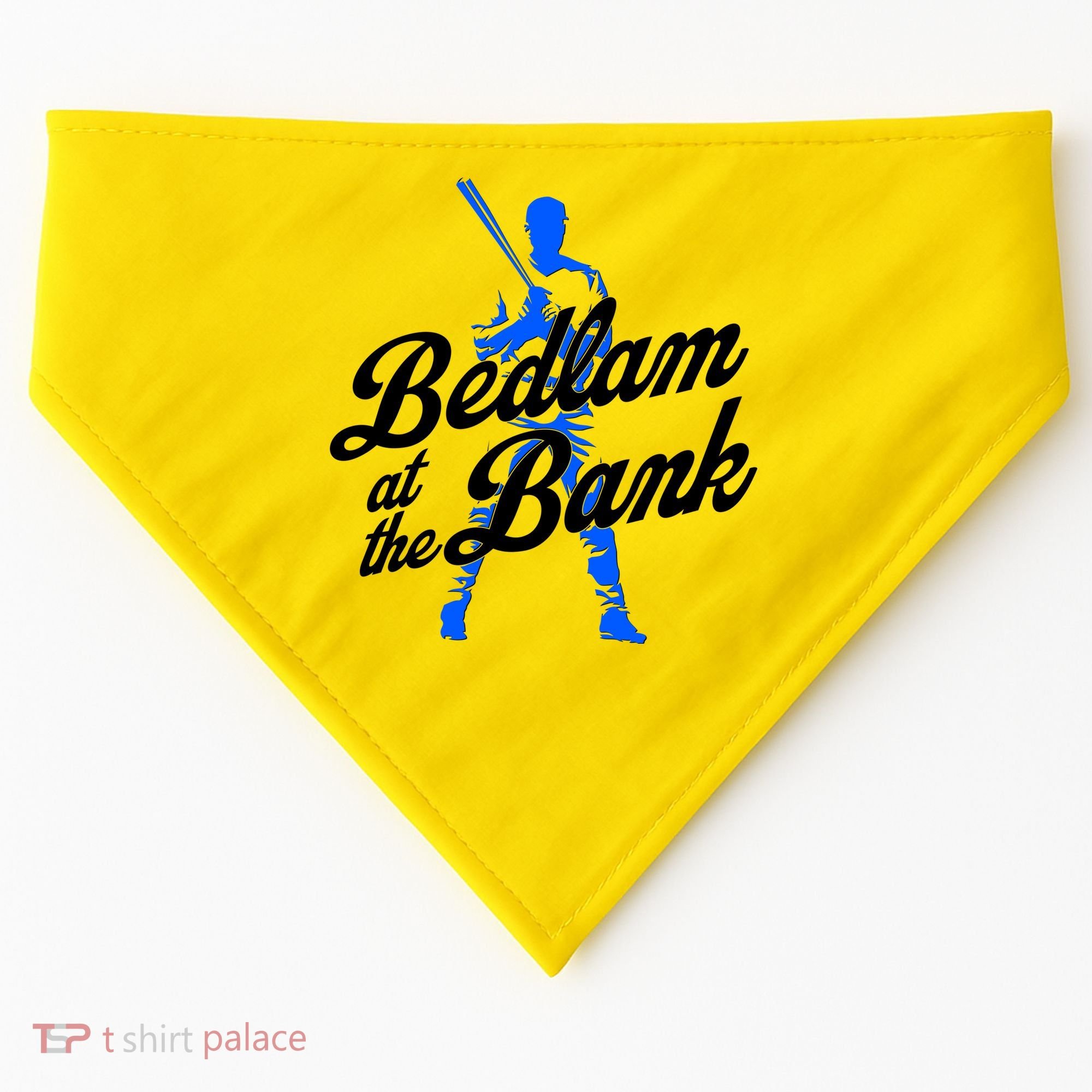 Bedlam At The Bank Baseball Fan USA-Made Doggie Bandana