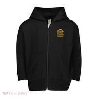 Blessed Are The Curious They Shall Have Adventures Toddler Zip Fleece Hoodie thumb 0