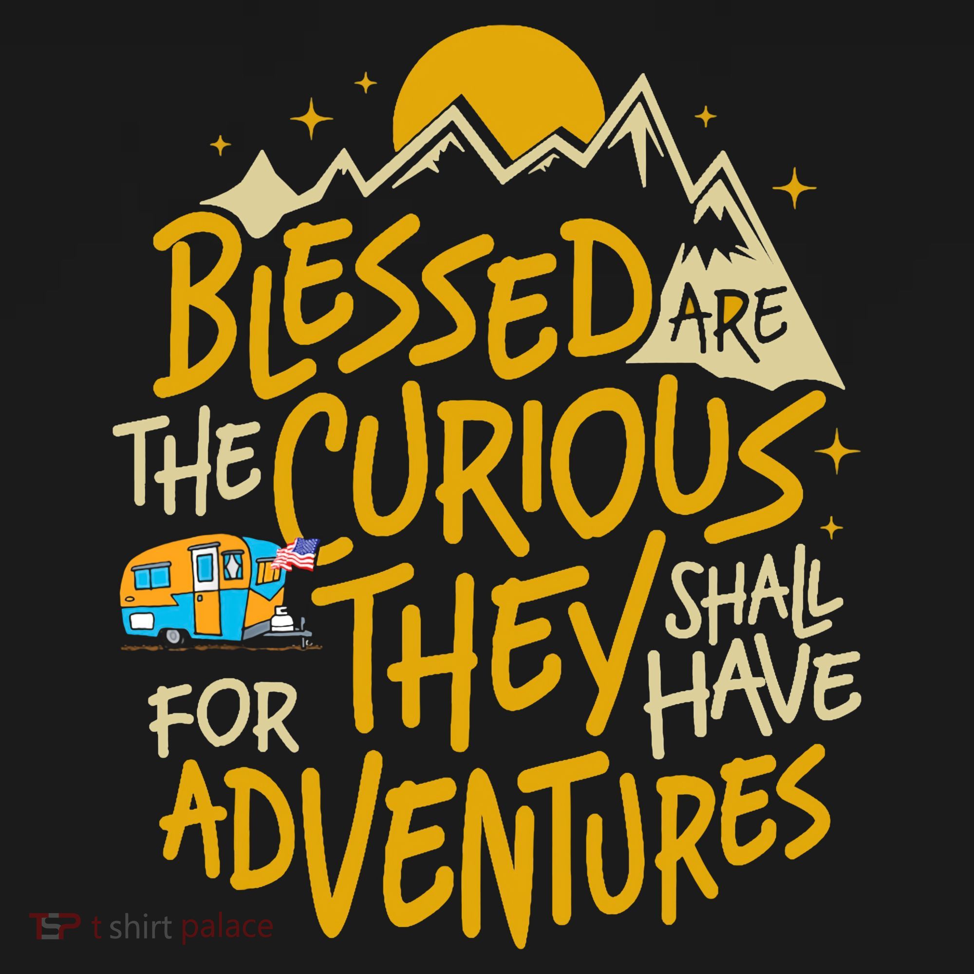 Blessed Are The Curious They Shall Have Adventures Ornament
