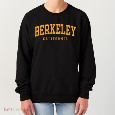 Berkeley Arched Text Yellow Women's Sweatshirt