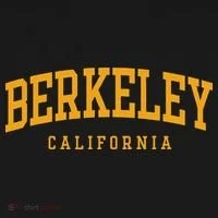 Berkeley Arched Text Yellow Doggie Tank thumb 4