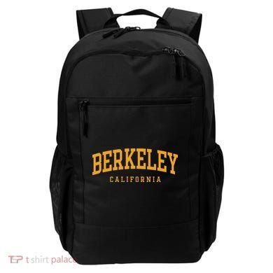 Berkeley Arched Text Yellow Backpack