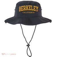 Berkeley Arched Text Yellow Bucket Hat thumb 0