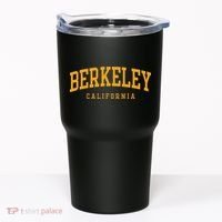 Berkeley Arched Text Yellow Tumbler thumb 0