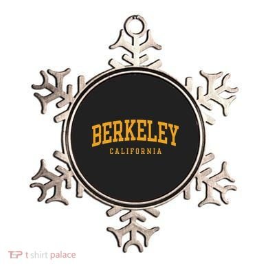 Berkeley Arched Text Yellow Ornament