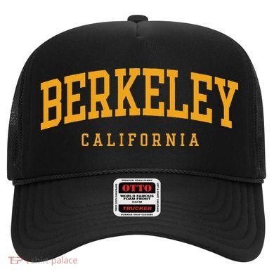 Berkeley Arched Text Yellow Hat