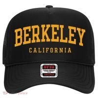 Berkeley Arched Text Yellow Hat thumb 0