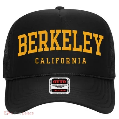 Berkeley Arched Text Yellow Hat