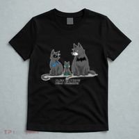 Batfamily Bat Cat Family Cartoon Spoof T-Shirt thumb 5