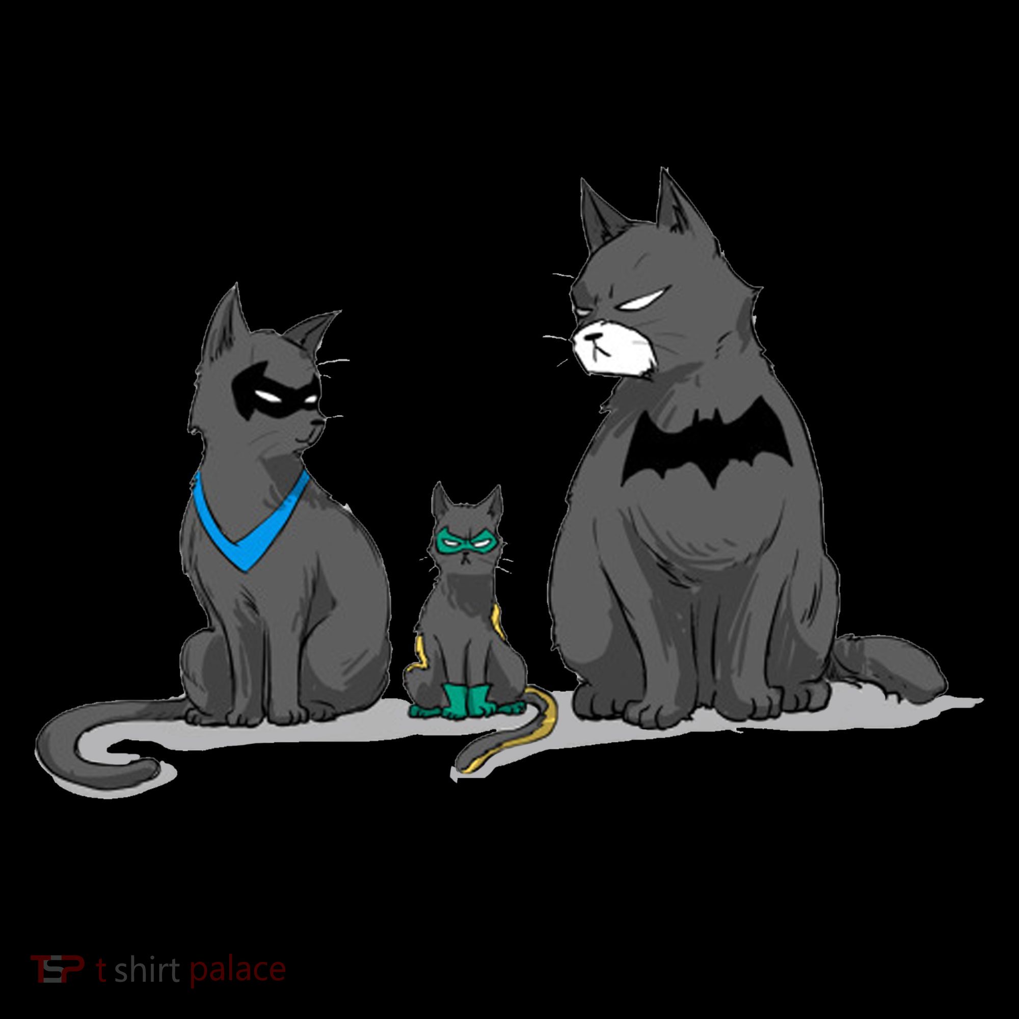 Batfamily Bat Cat Family Cartoon Spoof Coffee Mug