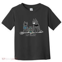 Batfamily Bat Cat Family Cartoon Spoof Toddler T-Shirt thumb 0
