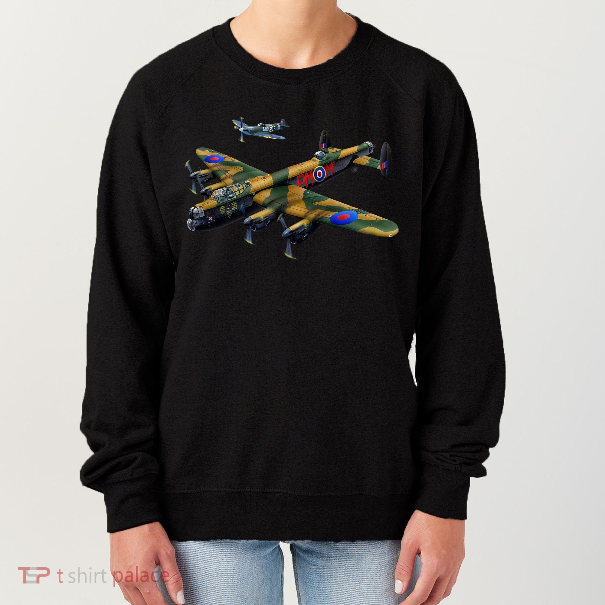Battle of Britain Airforce War Plane Women's Sweatshirt
