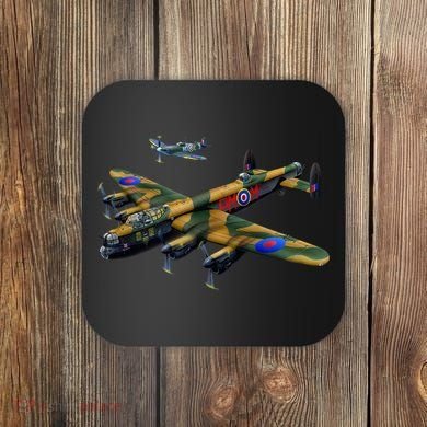 Battle of Britain Airforce War Plane Coaster