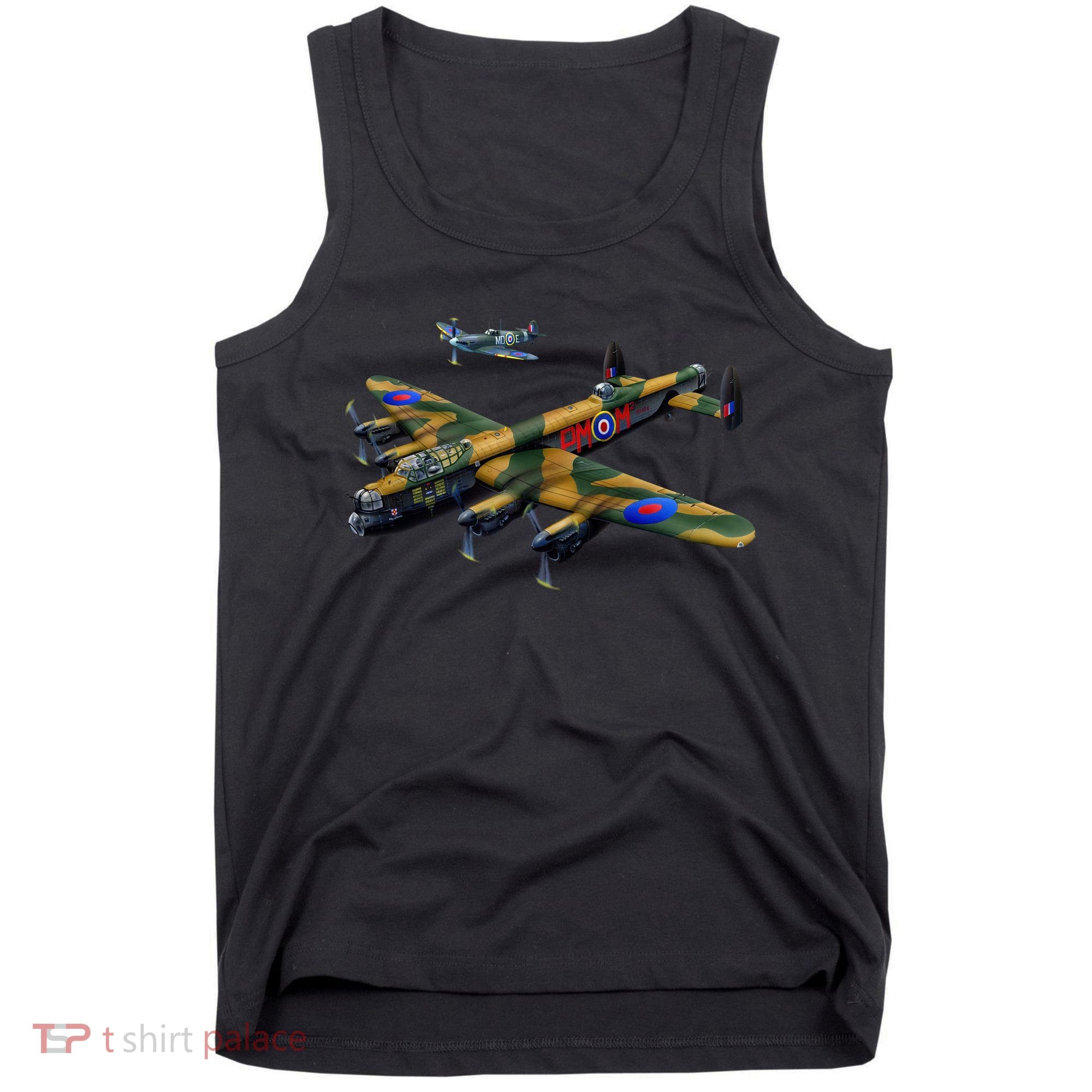 Battle of Britain Airforce War Plane Tank Top