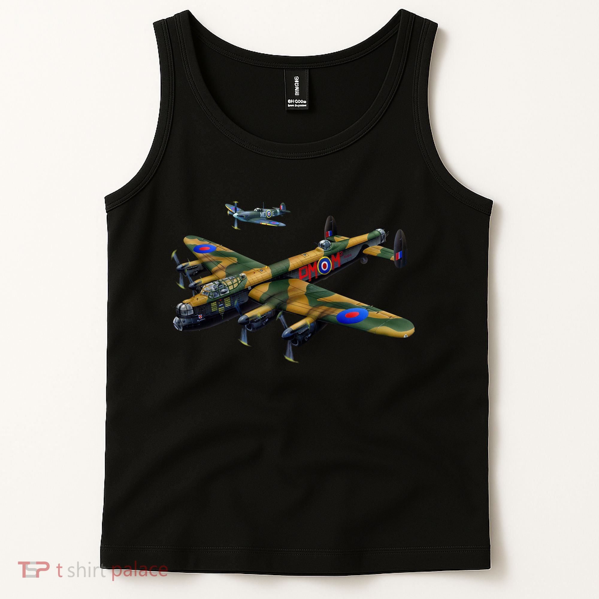 Battle of Britain Airforce War Plane Tank Top