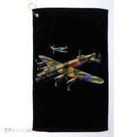 Battle of Britain Airforce War Plane Golf Towel thumb 0
