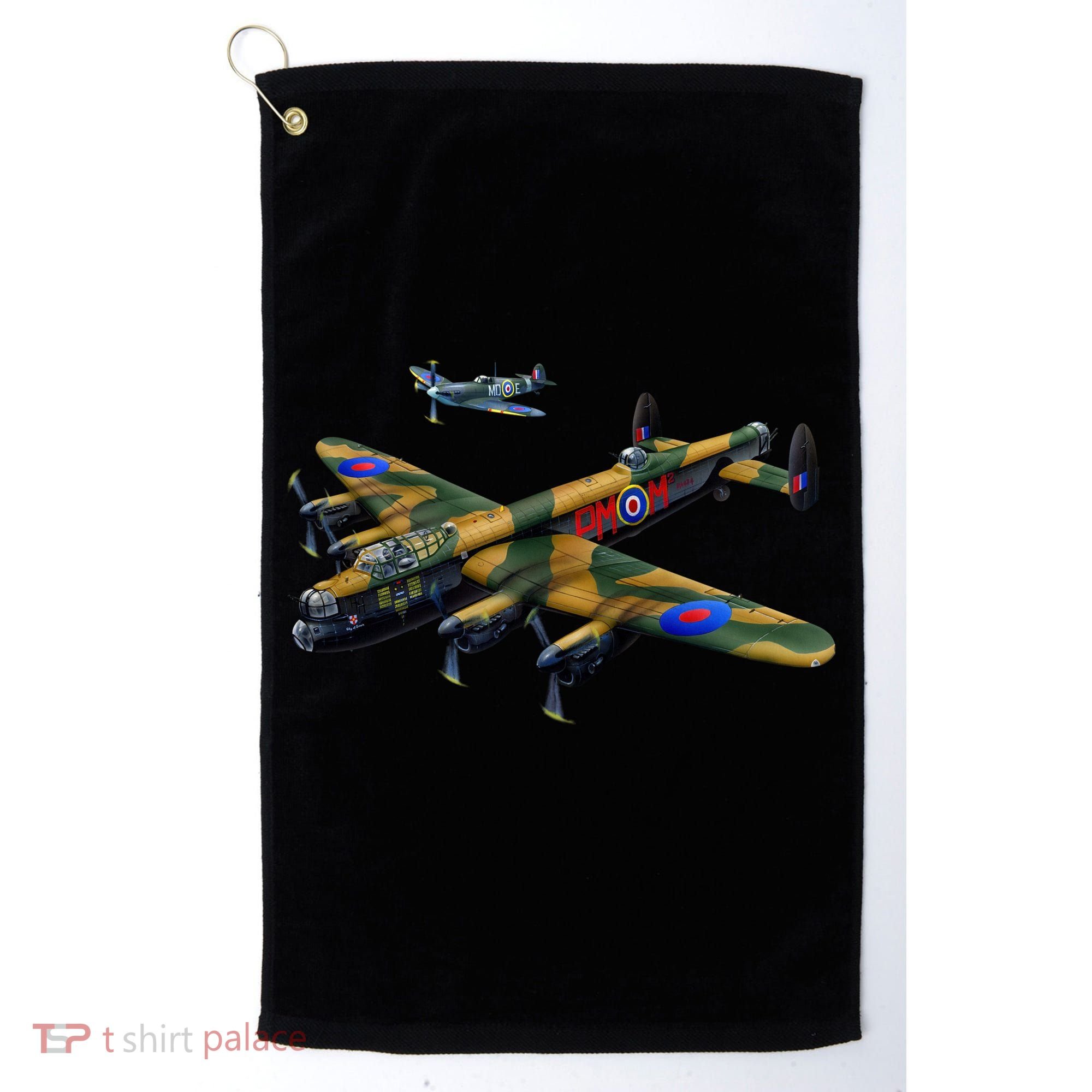 Battle of Britain Airforce War Plane Golf Towel