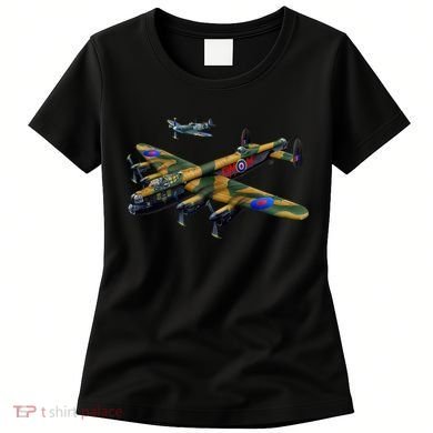 Battle of Britain Airforce War Plane Women's T-Shirt