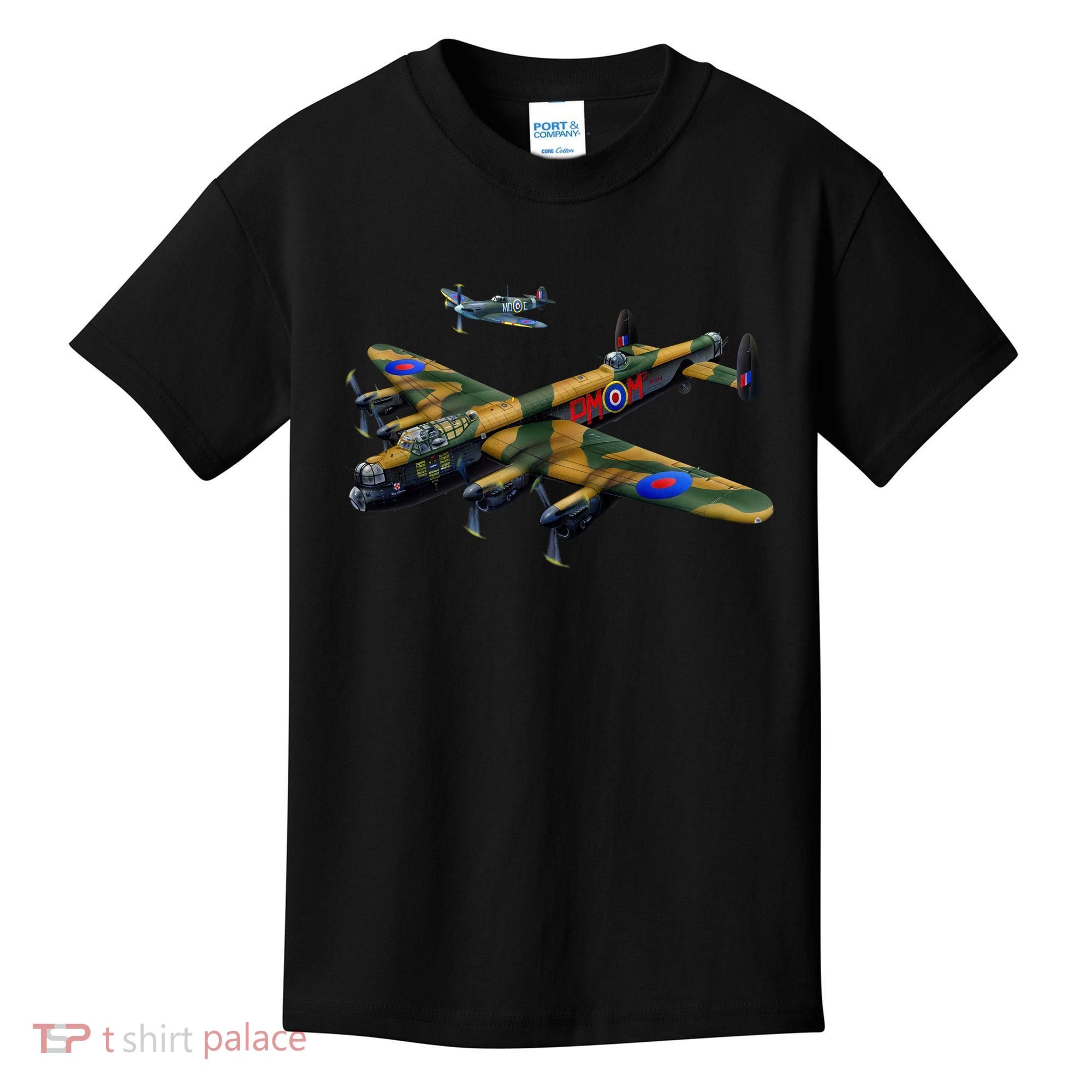 Battle of Britain Airforce War Plane Kids T-Shirt