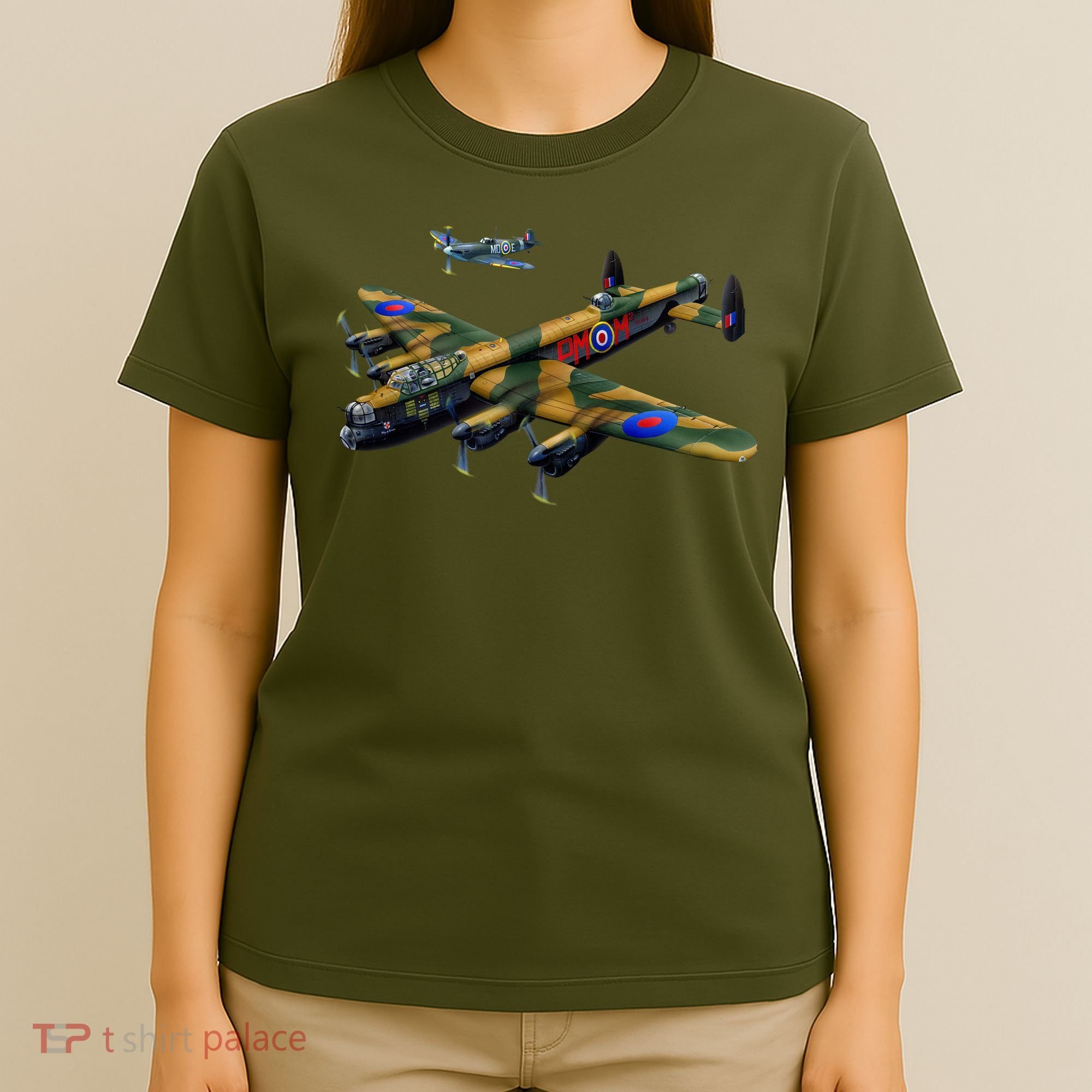 Battle of Britain Airforce War Plane T-Shirt