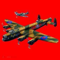 Battle of Britain Airforce War Plane Santa Hat thumb 1