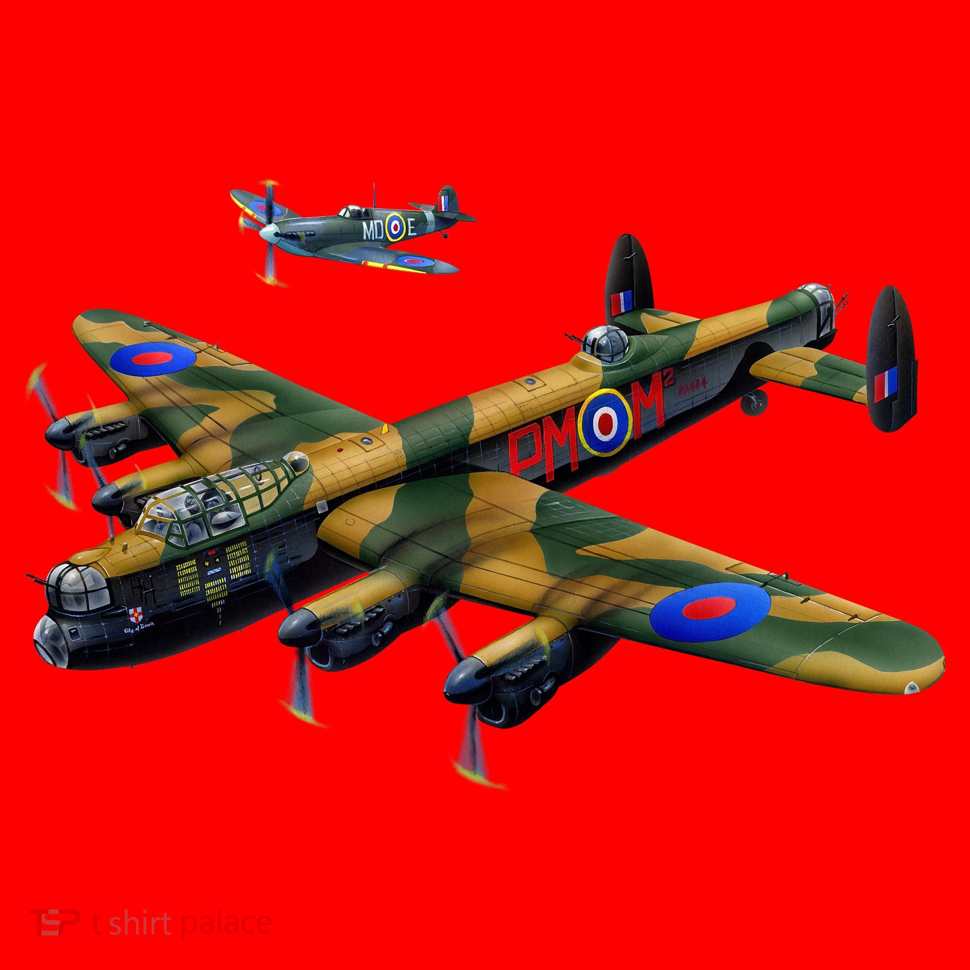 Battle of Britain Airforce War Plane Santa Hat