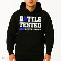 Battle Tested Colon Cancer Survivor Hoodie thumb 2