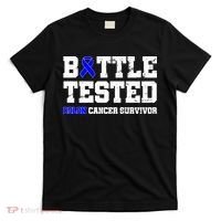 Battle Tested Colon Cancer Survivor T-Shirt thumb 0