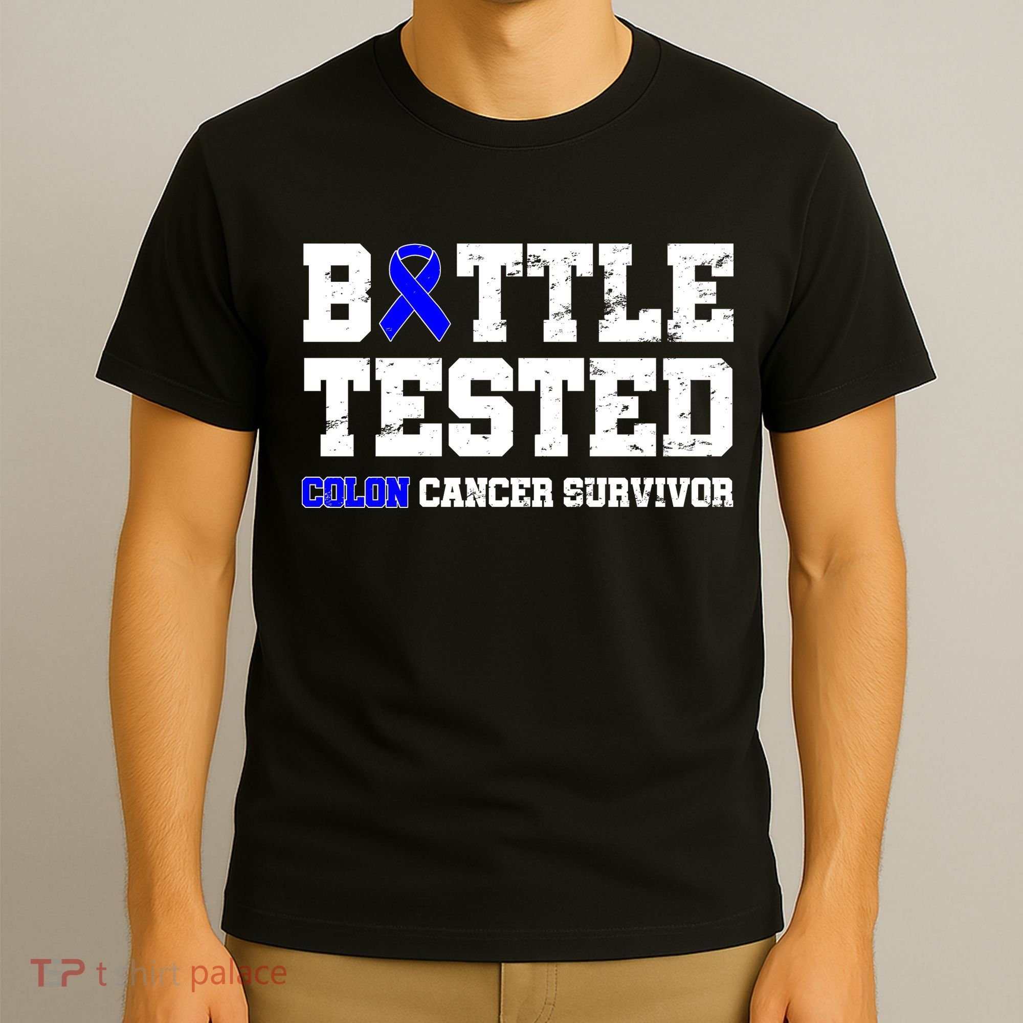 Battle Tested Colon Cancer Survivor T-Shirt