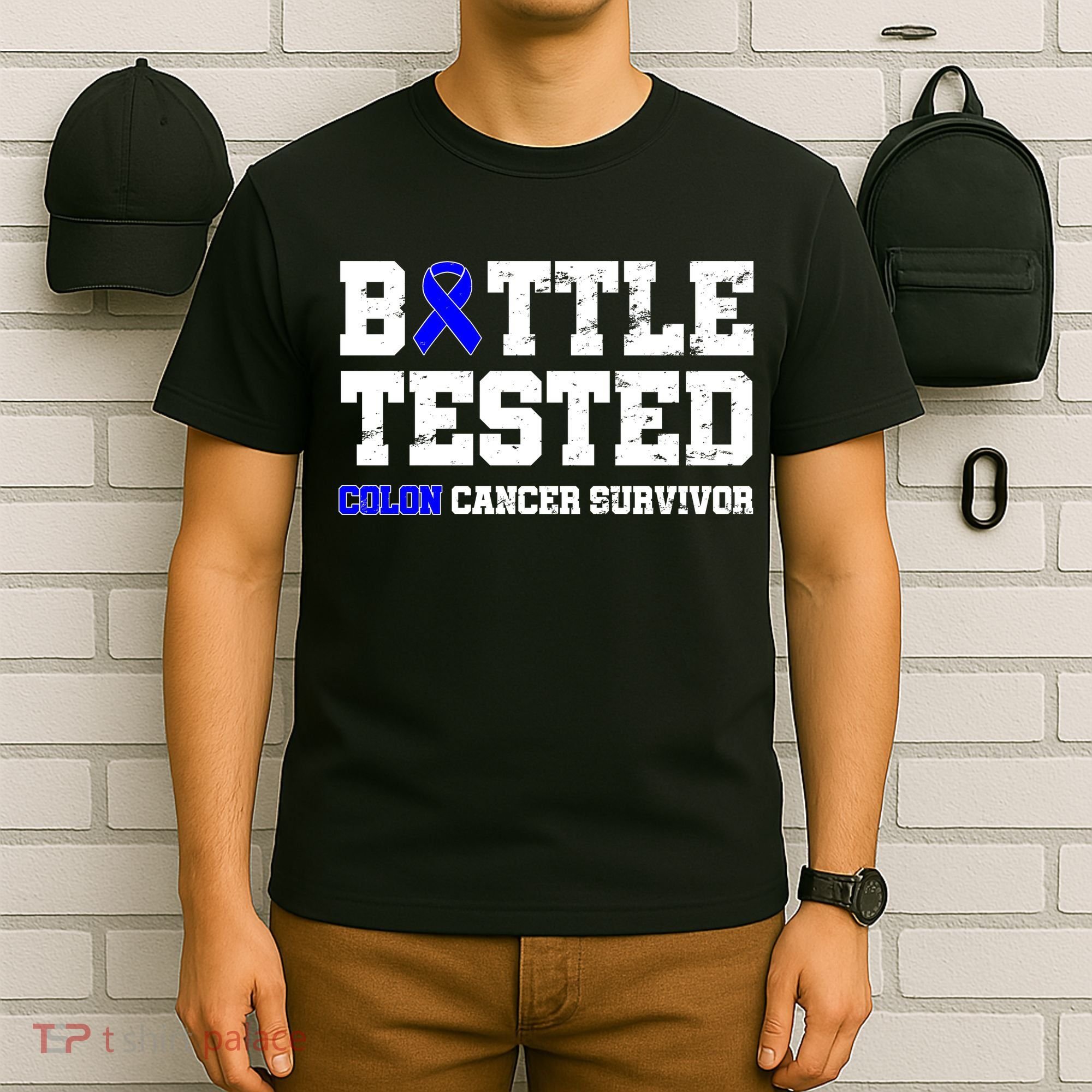Battle Tested Colon Cancer Survivor T-Shirt