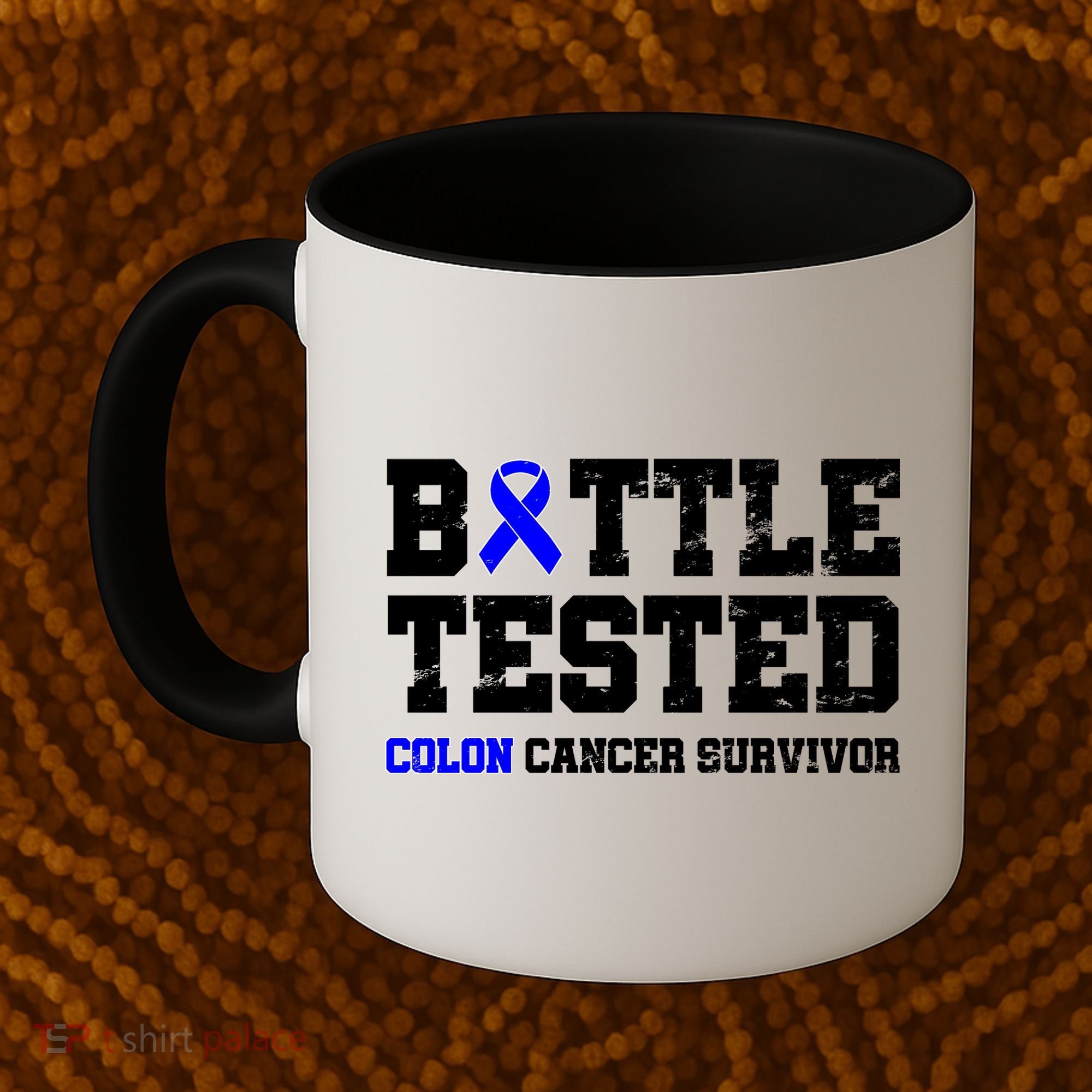 Battle Tested Colon Cancer Survivor Coffee Mug
