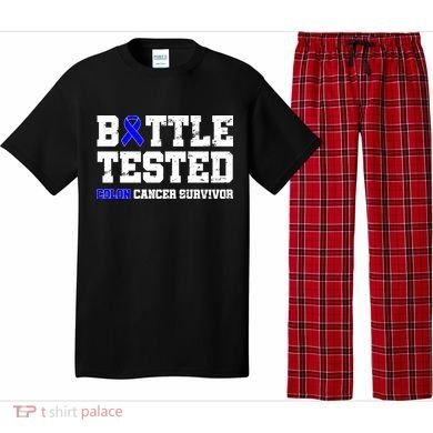 Battle Tested Colon Cancer Survivor Pajama Set