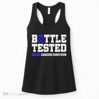 Battle Tested Colon Cancer Survivor Women's Tank Top thumb 0
