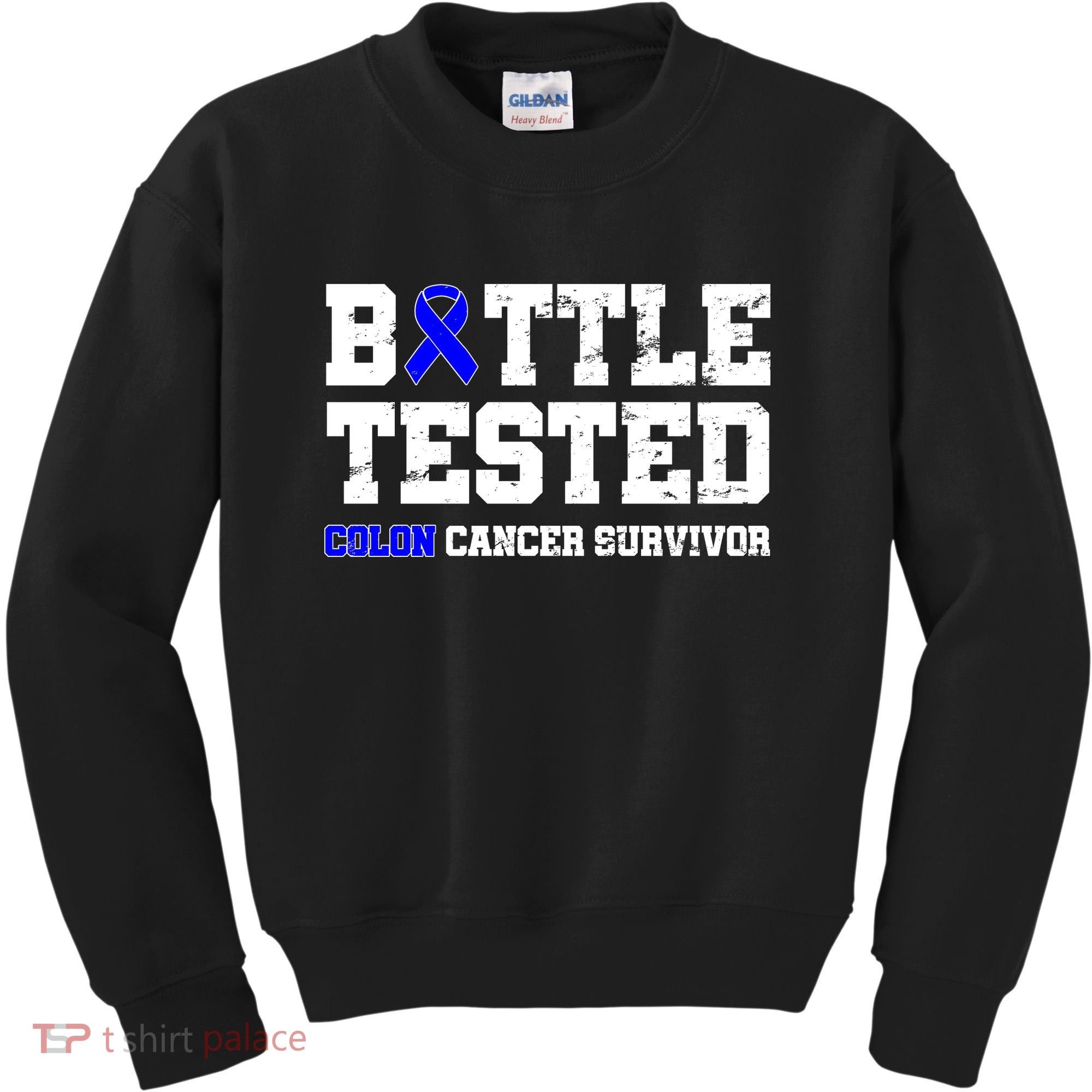 Battle Tested Colon Cancer Survivor Kids Sweatshirt